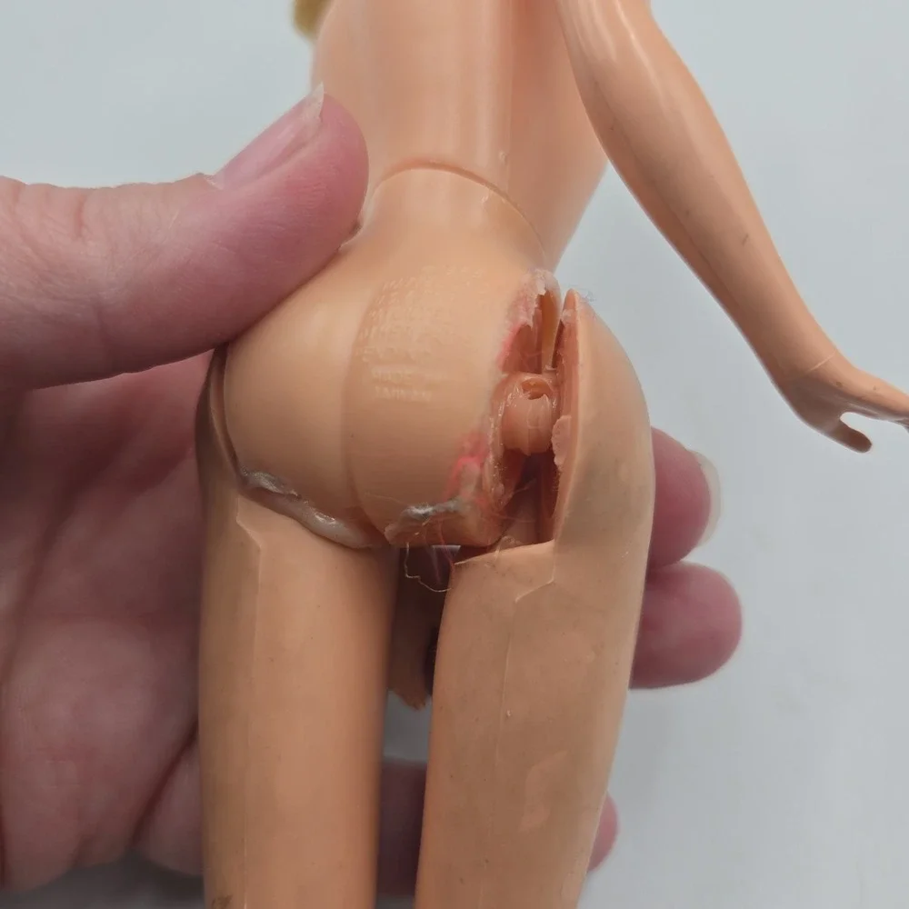 Vintage 60-70s Twist n Turn TNT BARBIE Mod Era Taiwan Blonde Needs Restored